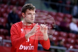 Баскетбол - Александър Везенков - загрявка 