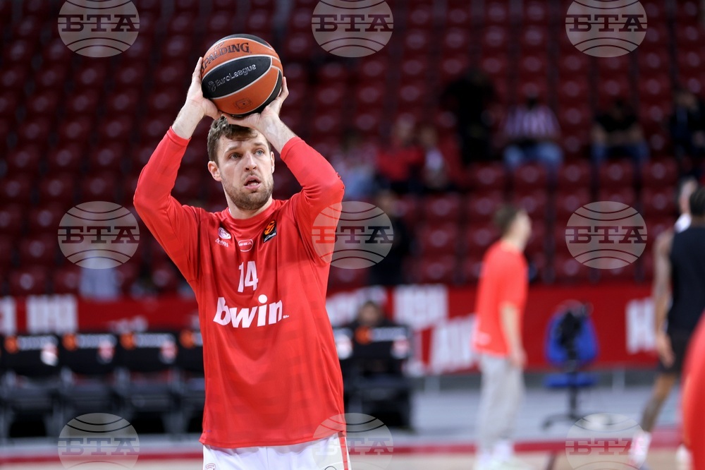 Баскетбол - Александър Везенков - загрявка 