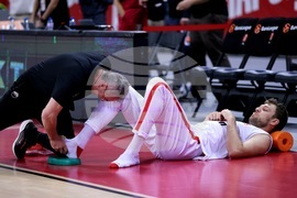 Баскетбол - Александър Везенков - загрявка 