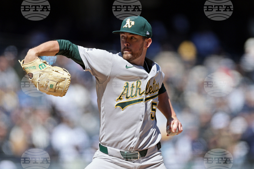 Athletics Yankees Baseball