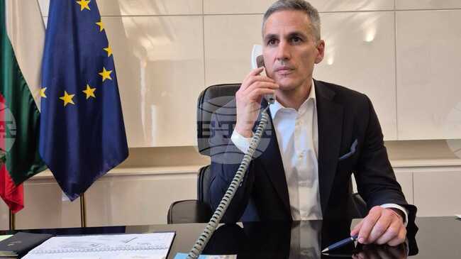 Caretaker PM Gurov Holds Talks with US Secretary of State Rubio