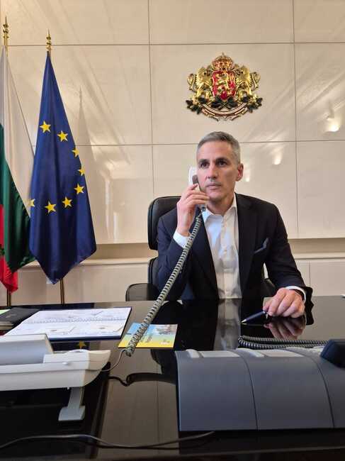 Caretaker PM Gurov Holds Talks with US Secretary of State Rubio