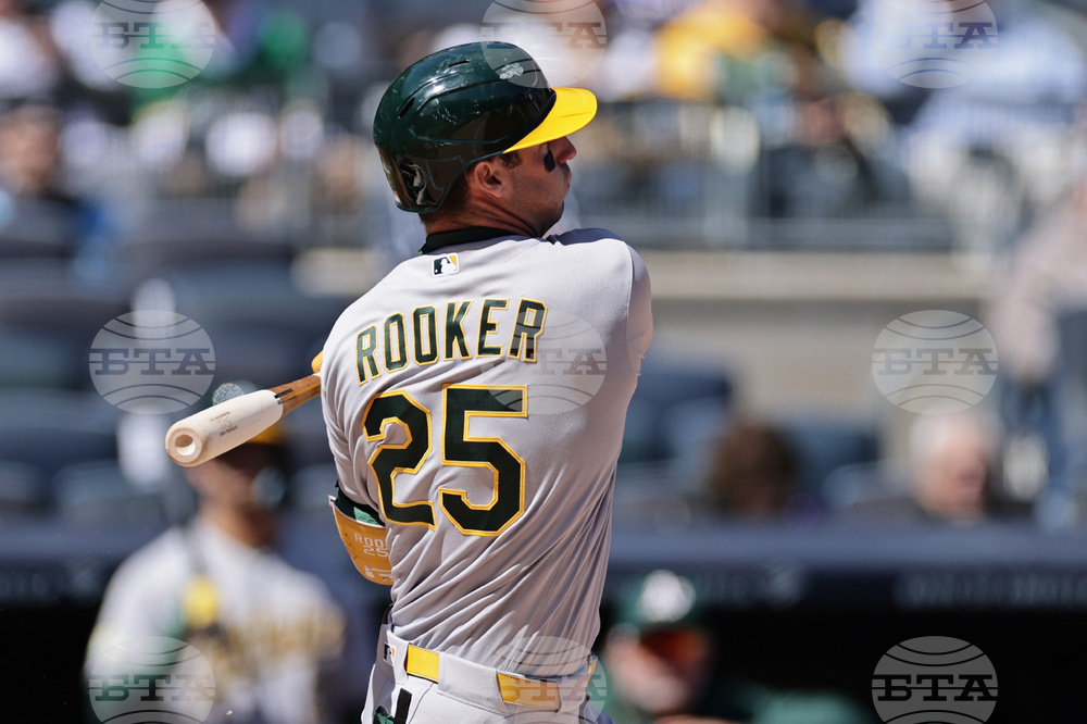 Athletics Yankees Baseball