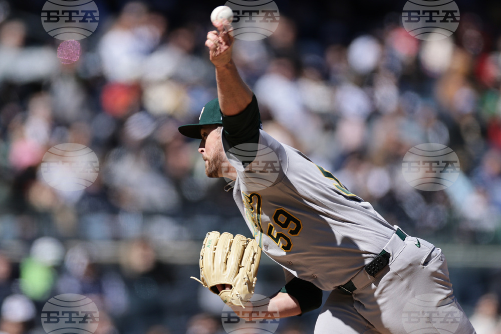 Athletics Yankees Baseball