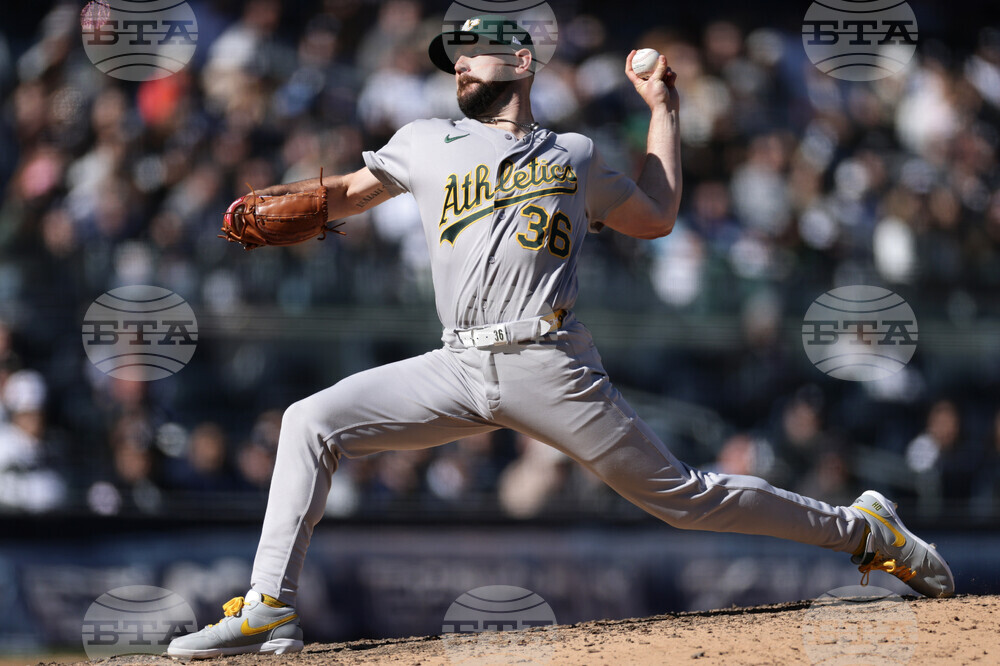Athletics Yankees Baseball