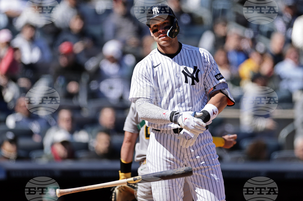 Athletics Yankees Baseball