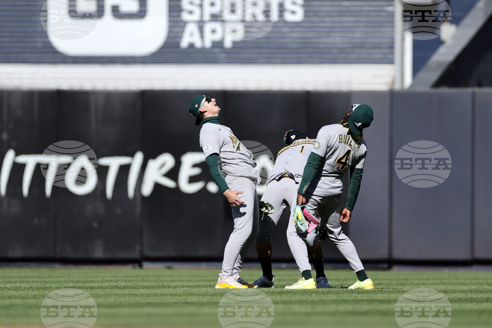 Athletics Yankees Baseball