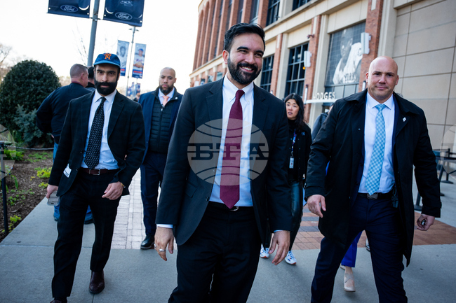 Mamdani visits Mets at Citi Field
