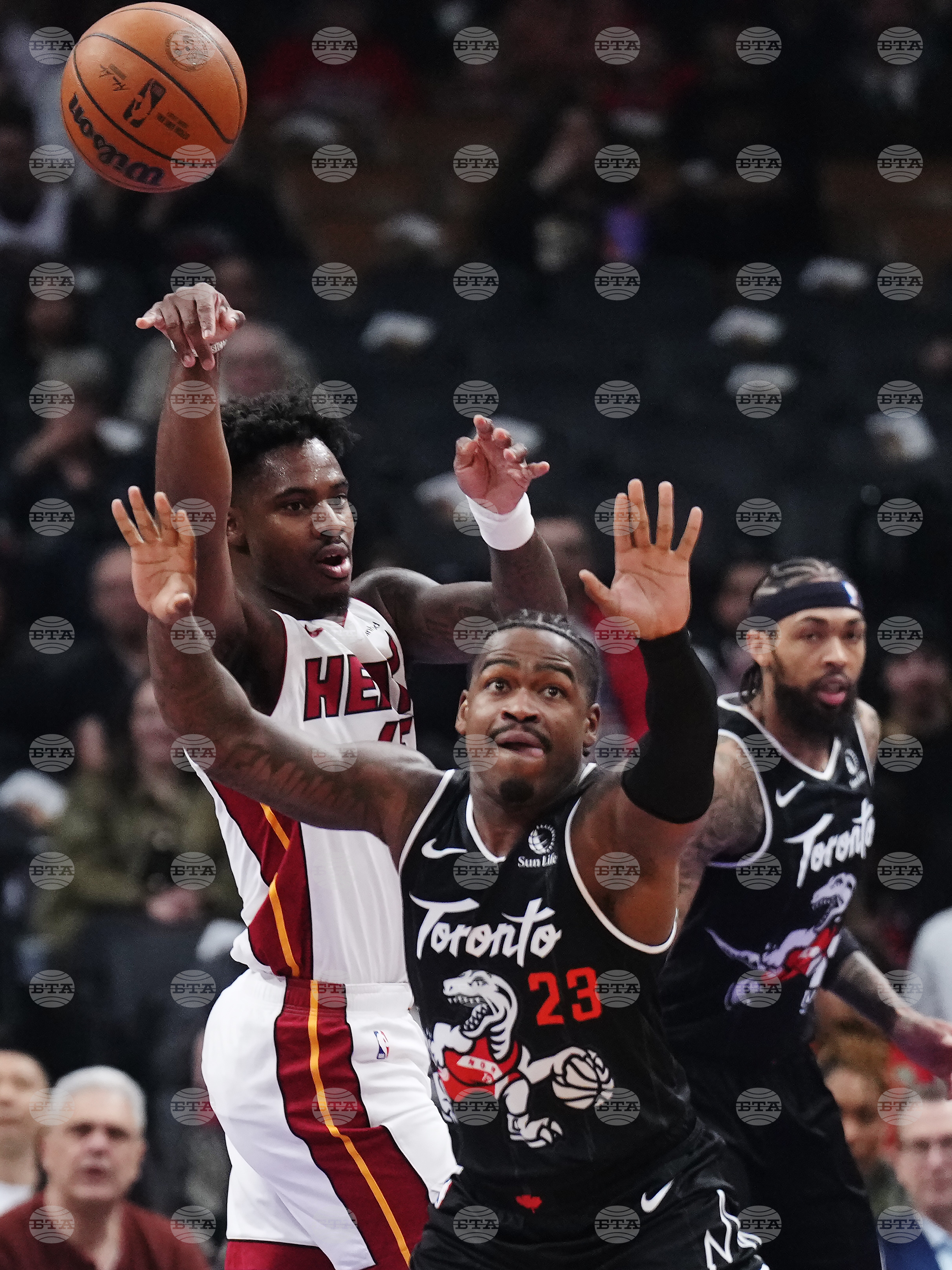 Heat Raptors Basketball