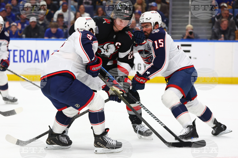 Blue Jackets Sabres Hockey