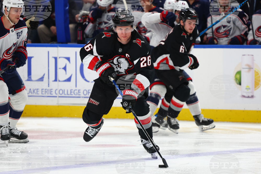 Blue Jackets Sabres Hockey