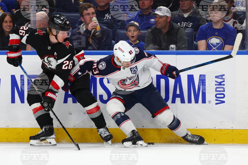 Blue Jackets Sabres Hockey