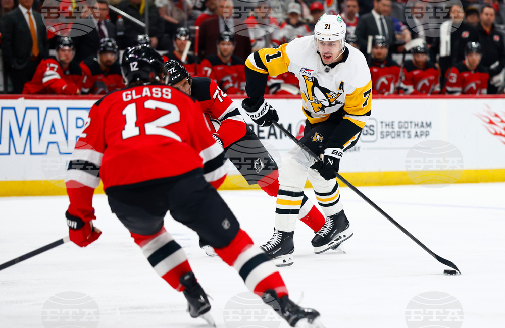 Penguins Devils Hockey