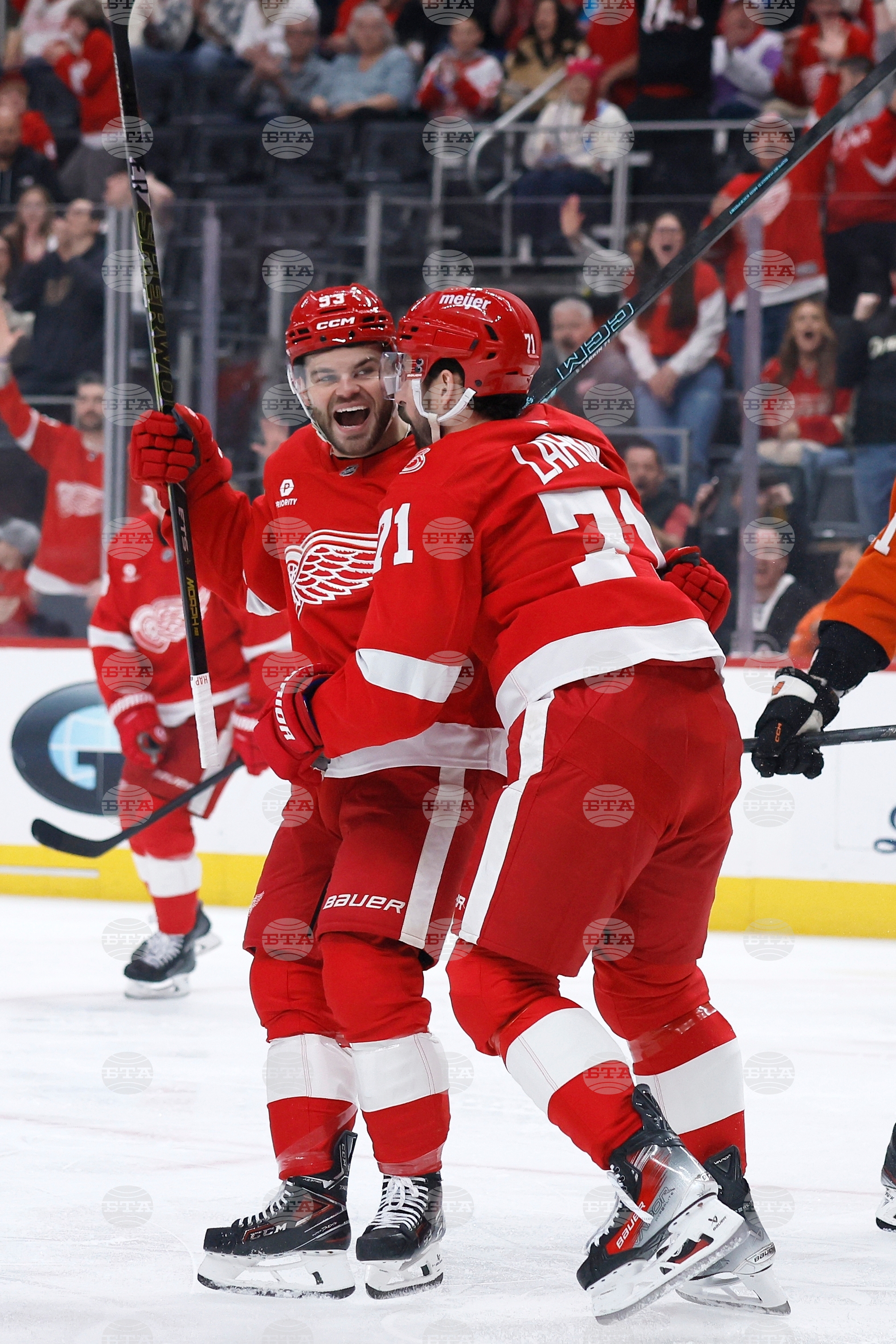 Flyers Red Wings Hockey