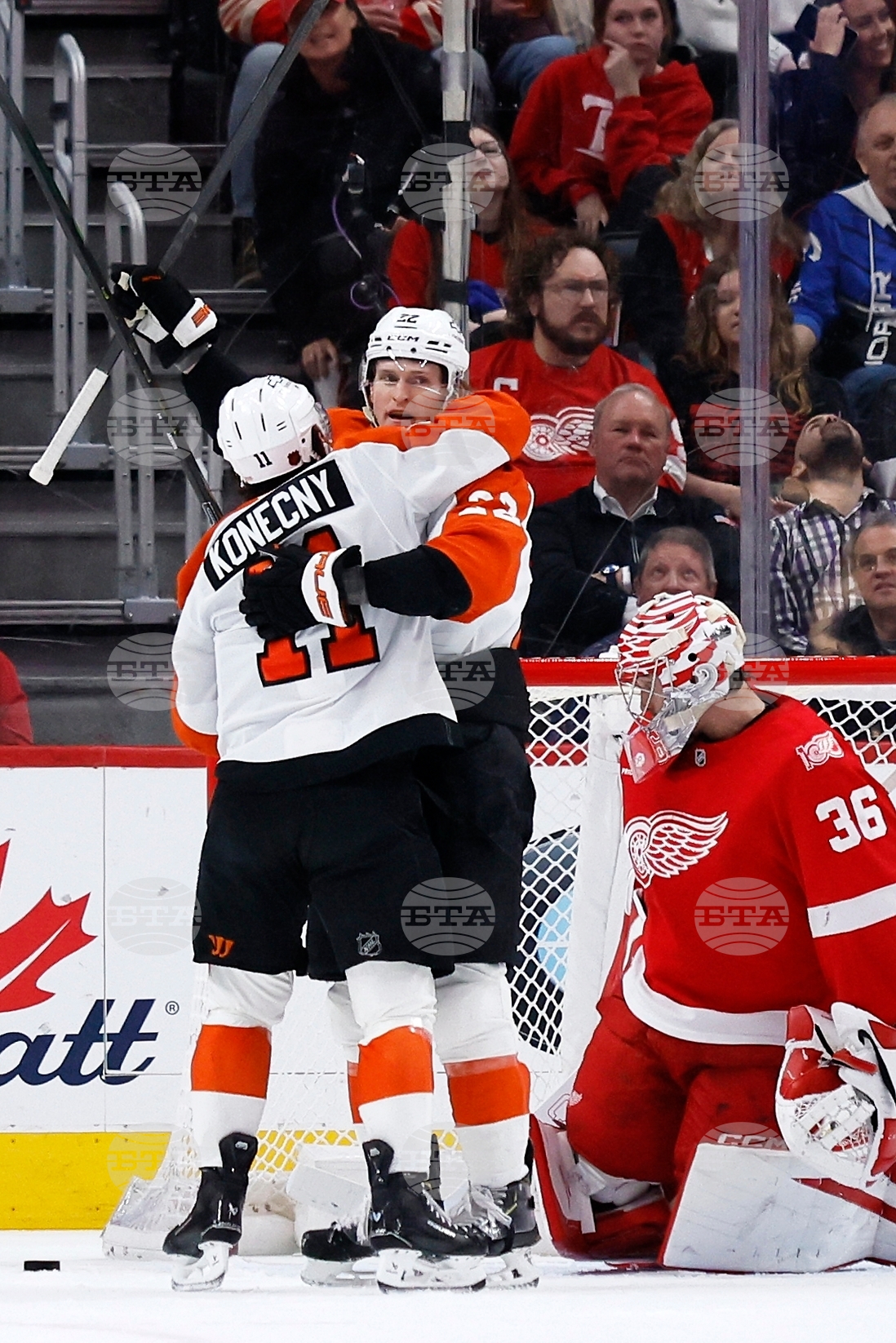 Flyers Red Wings Hockey