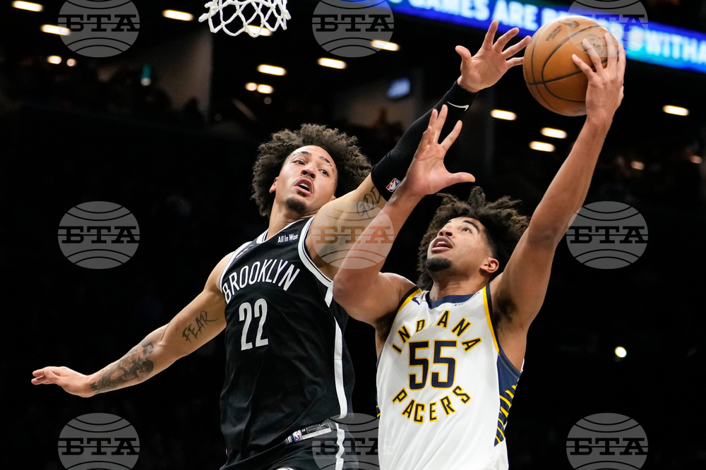 Pacers Nets Basketball