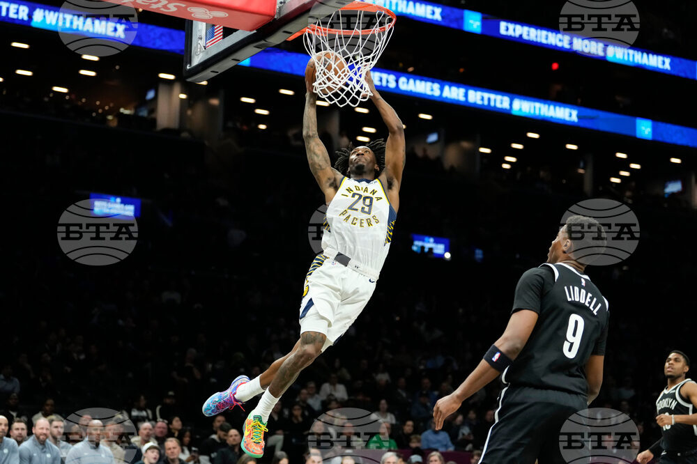 Pacers Nets Basketball