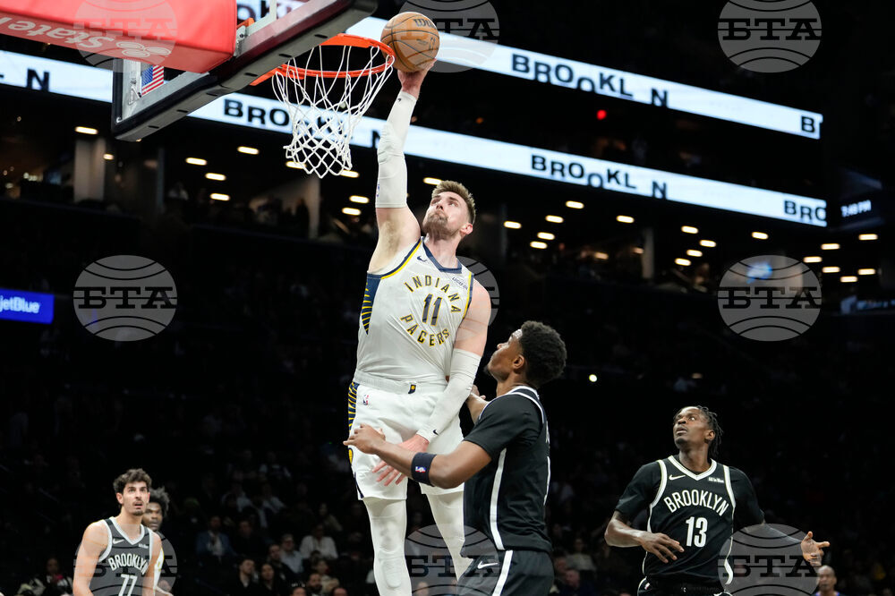 Pacers Nets Basketball