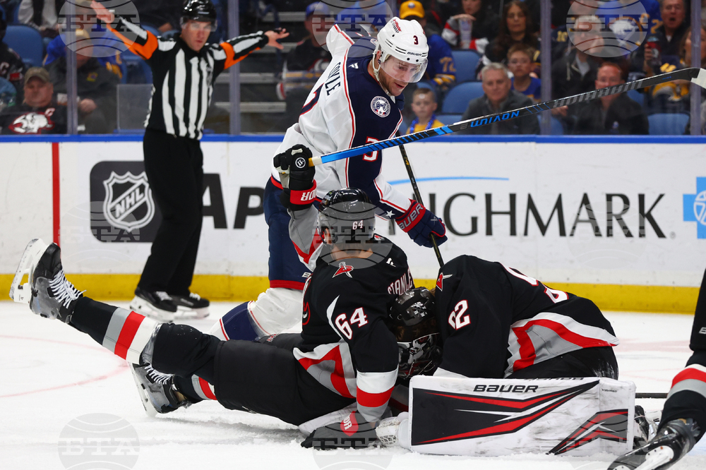 Blue Jackets Sabres Hockey