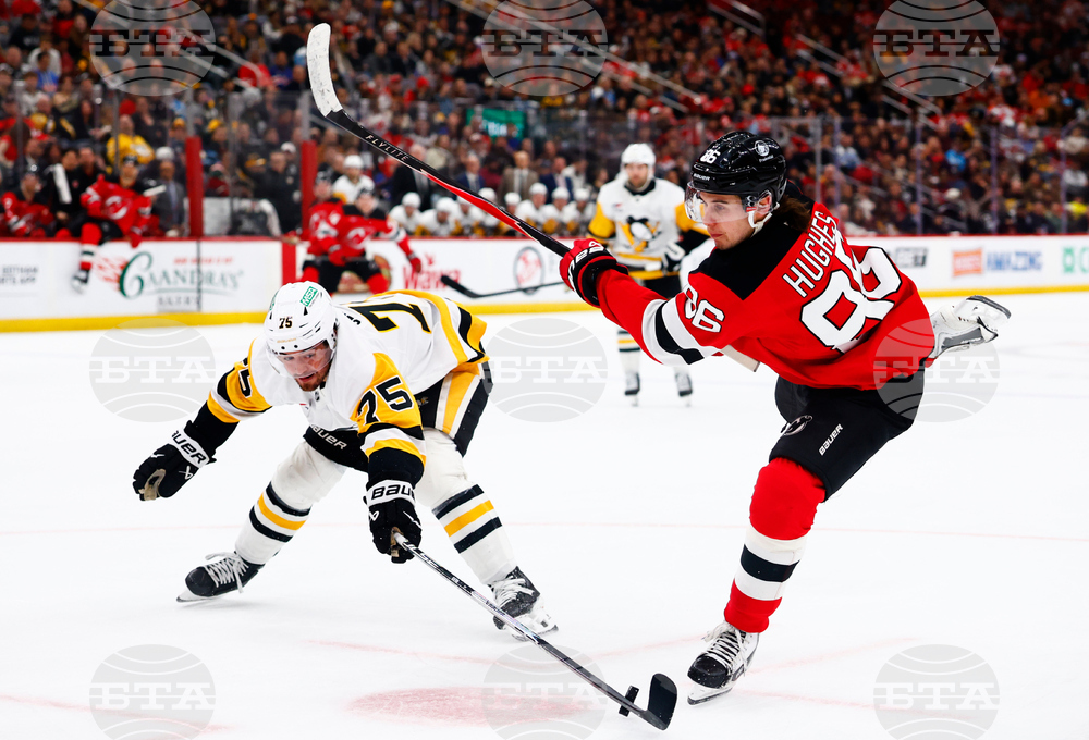 Penguins Devils Hockey