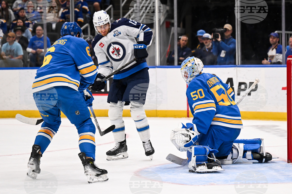 Jets Blues Hockey