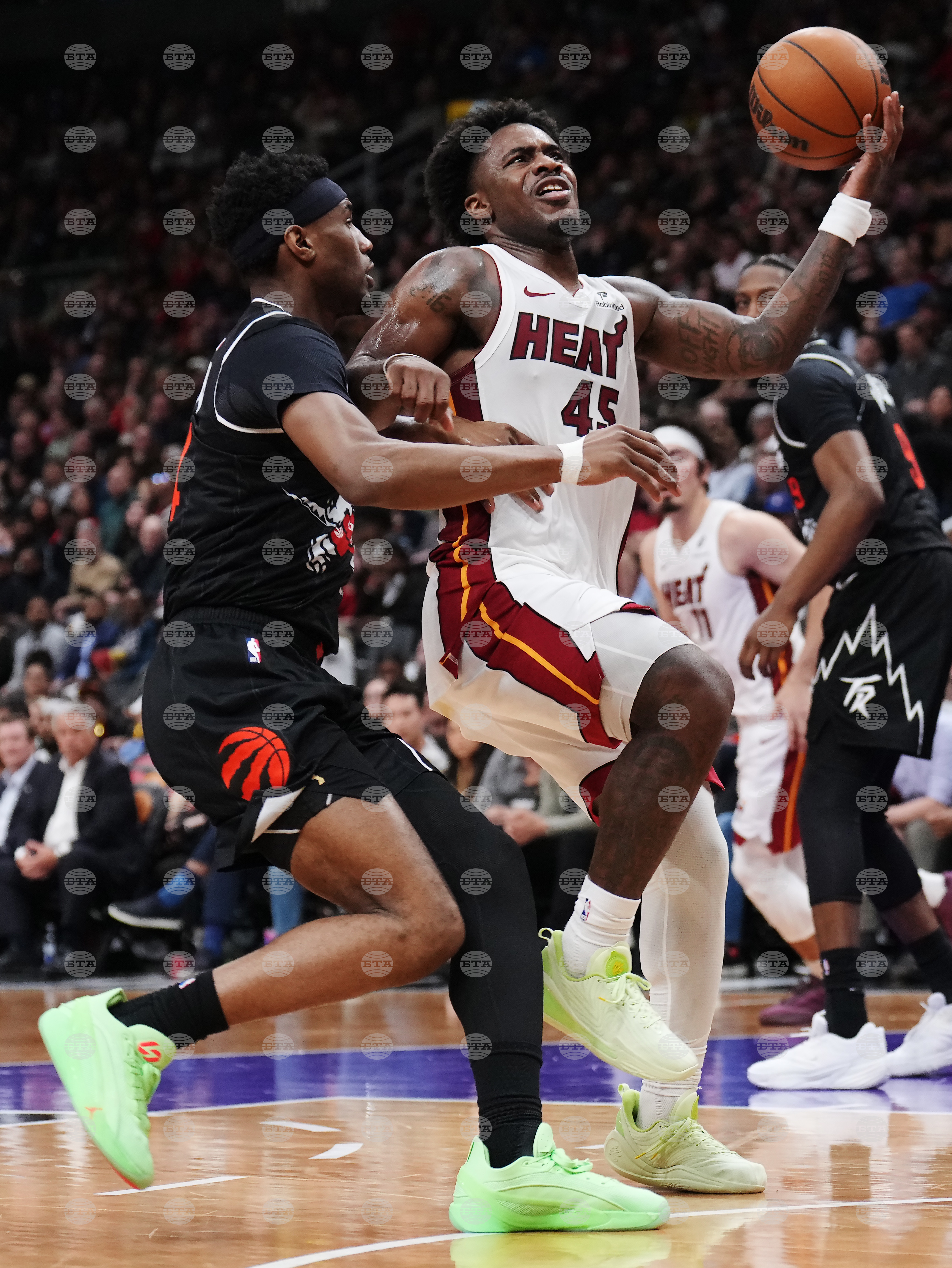 Heat Raptors Basketball