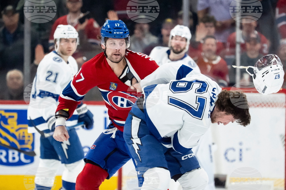 Lightning Canadiens Hockey