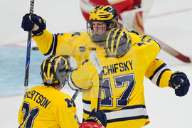 NCAA Michigan Denver Hockey