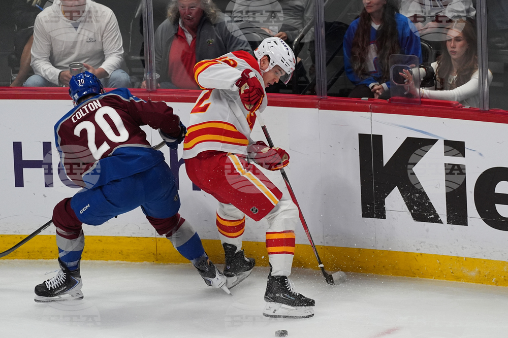 Flames Avalanche Hockey