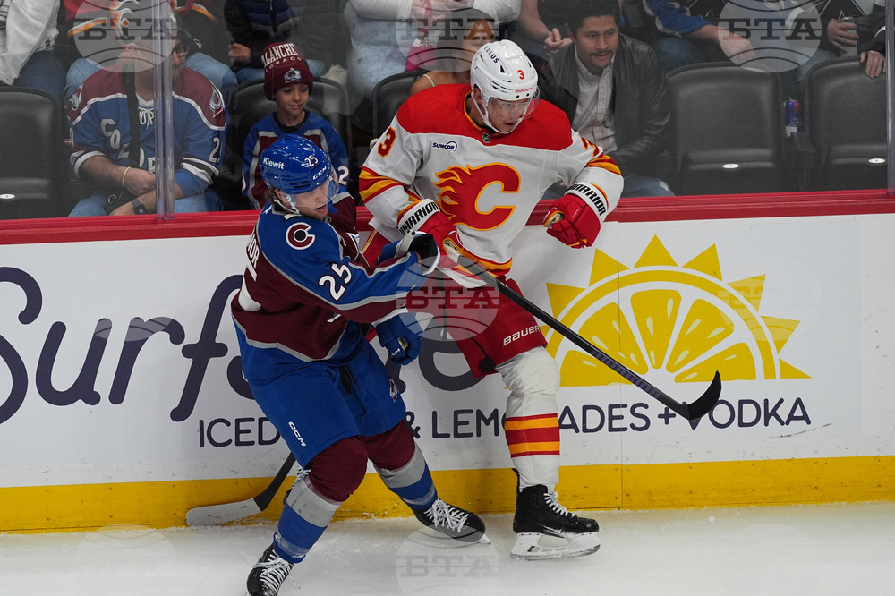 Flames Avalanche Hockey