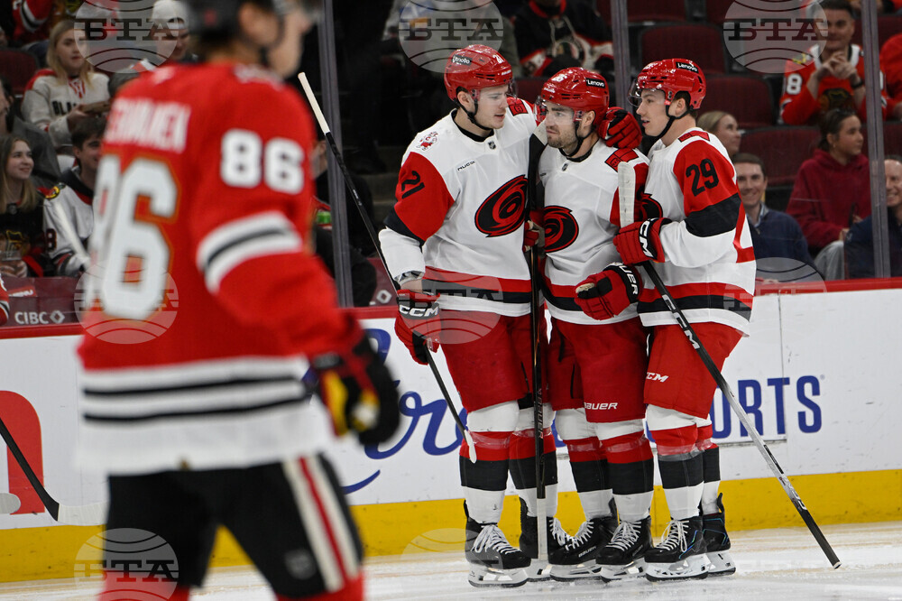 Hurricanes Blackhawks Hockey