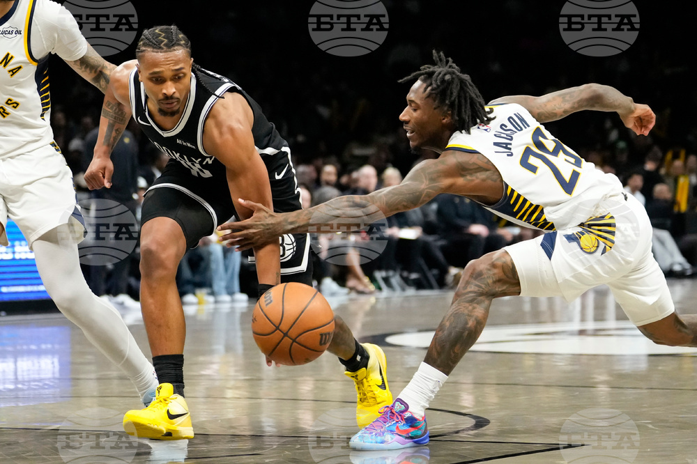 Pacers Nets Basketball