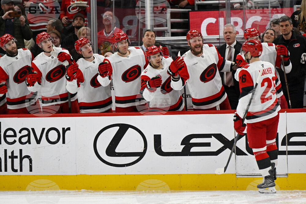 Hurricanes Blackhawks Hockey