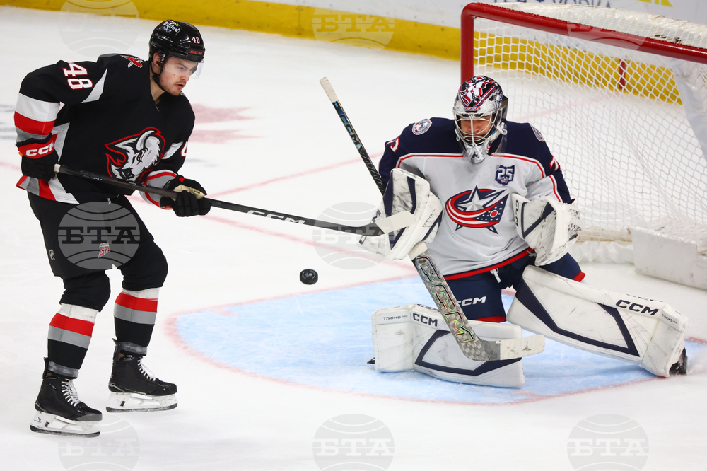 Blue Jackets Sabres Hockey