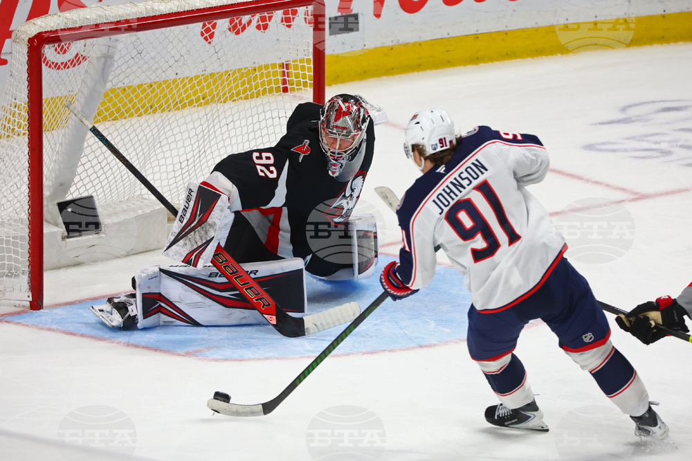 Blue Jackets Sabres Hockey