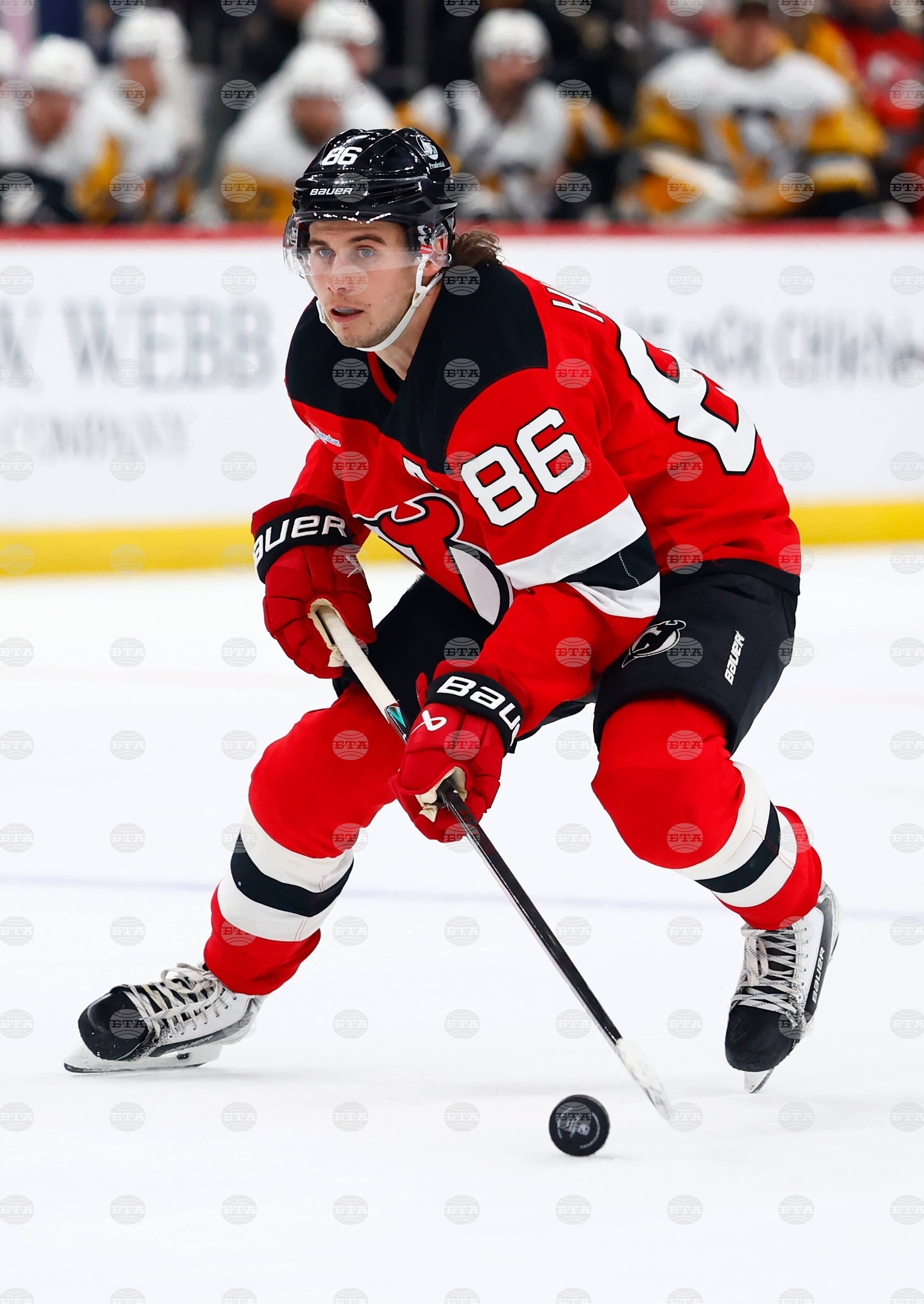 Penguins Devils Hockey