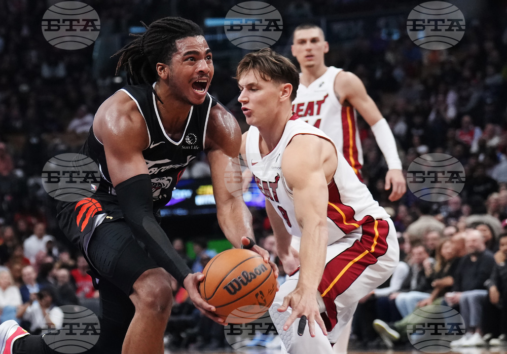 Heat Raptors Basketball