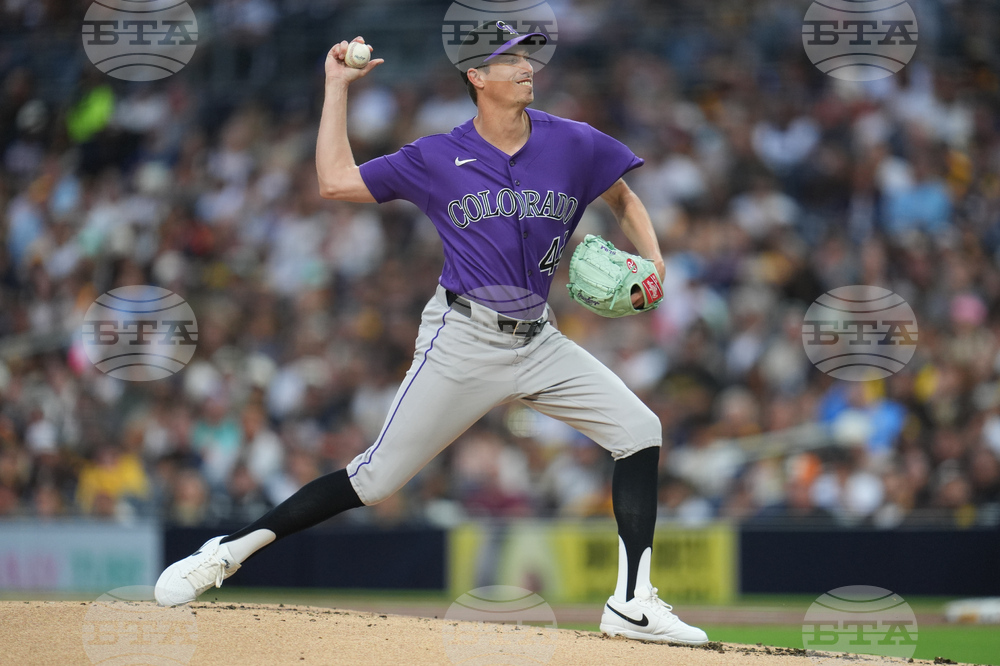 Rockies Padres Baseball