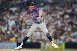 Rockies Padres Baseball