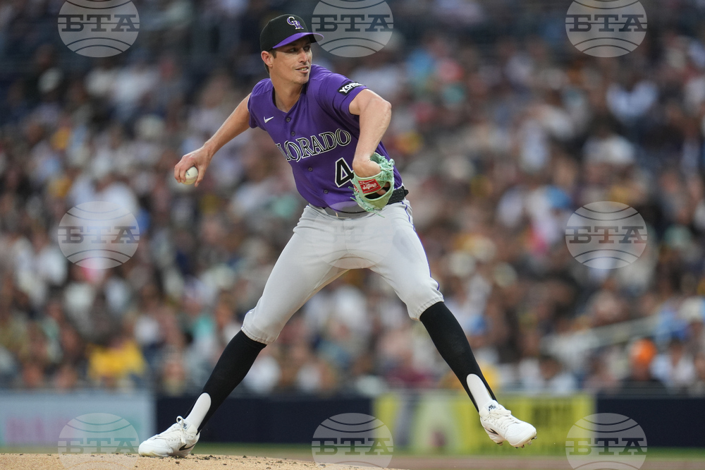 Rockies Padres Baseball