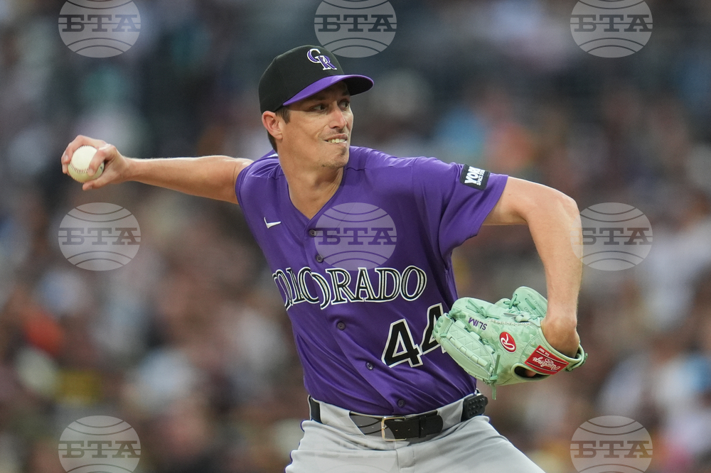 Rockies Padres Baseball