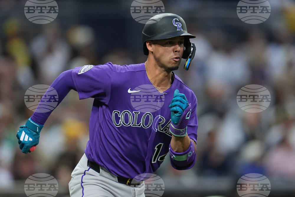 Rockies Padres Baseball
