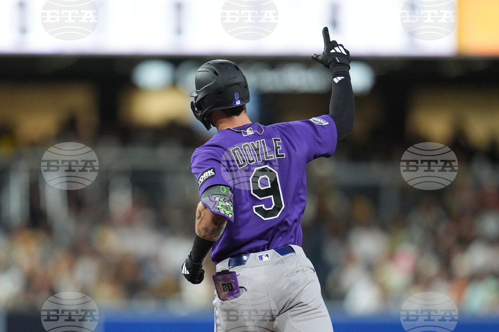 Rockies Padres Baseball