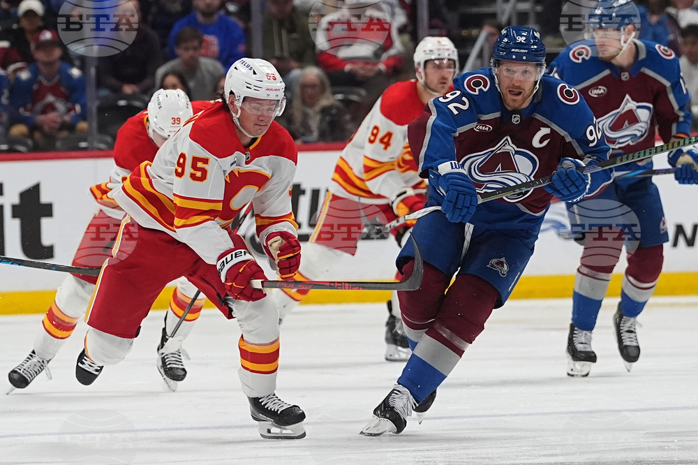 Flames Avalanche Hockey