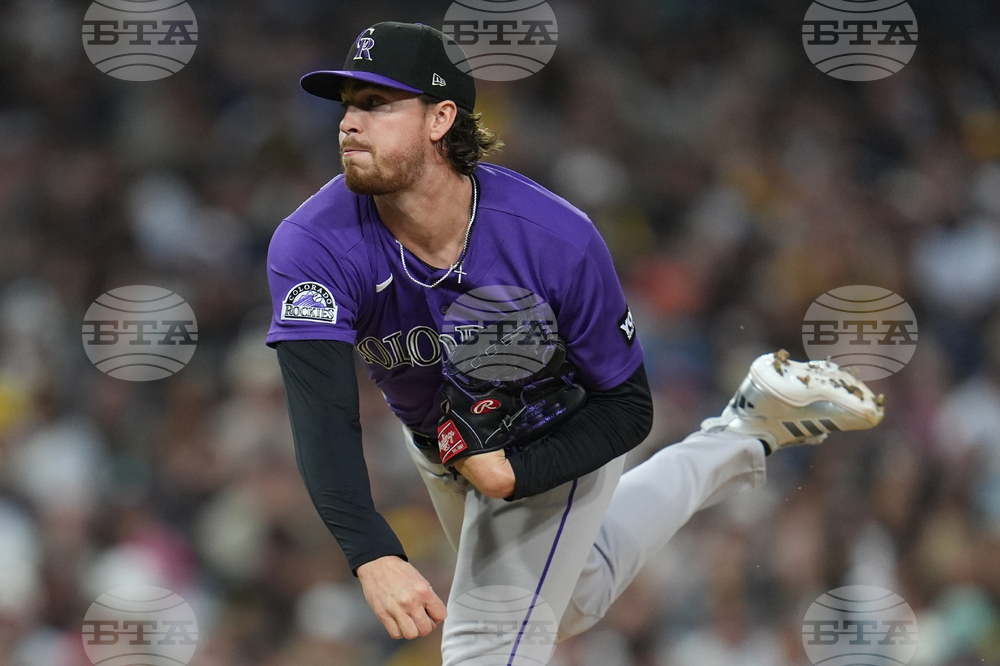 Rockies Padres Baseball