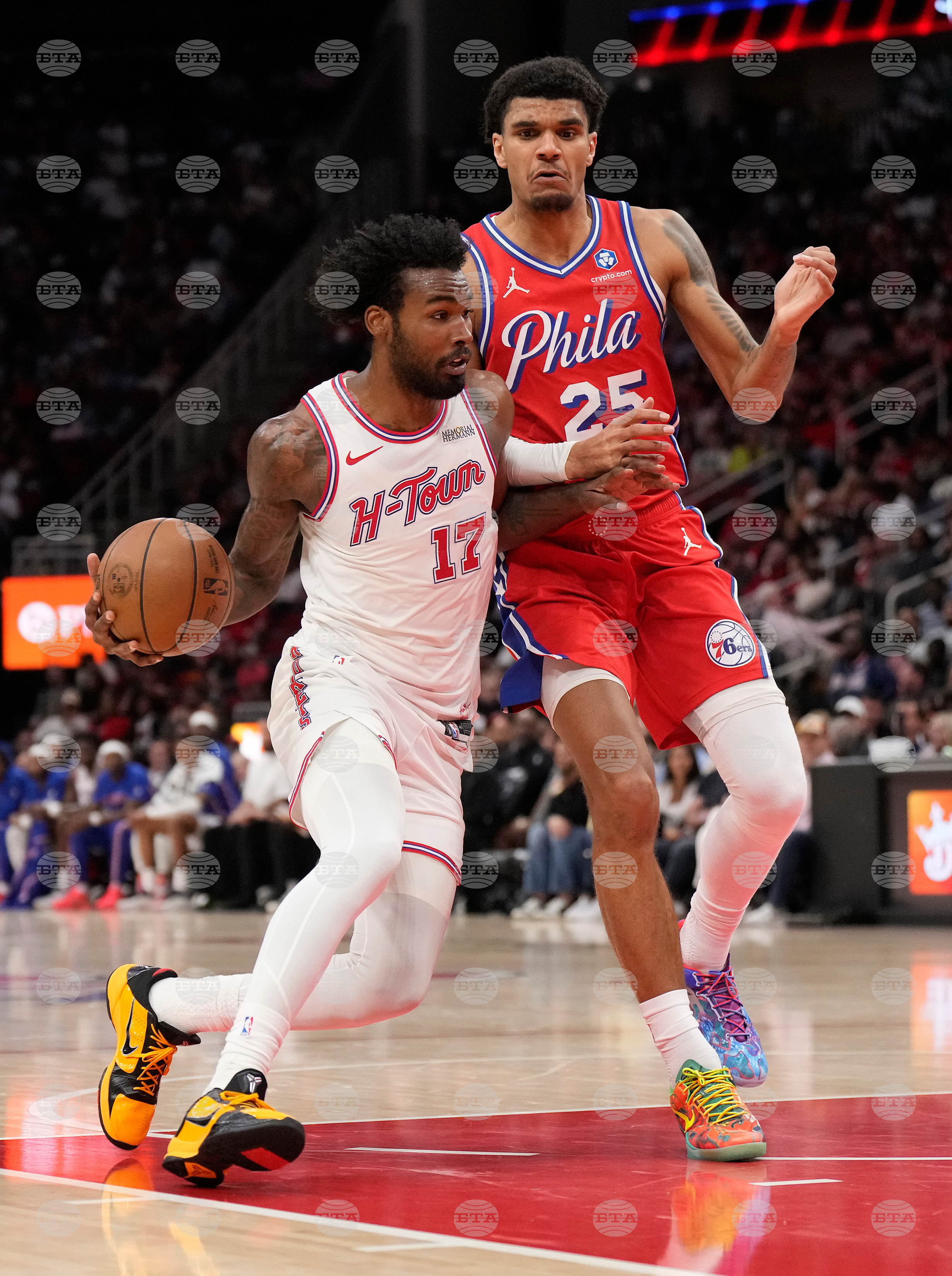 76ers Rockets Basketball