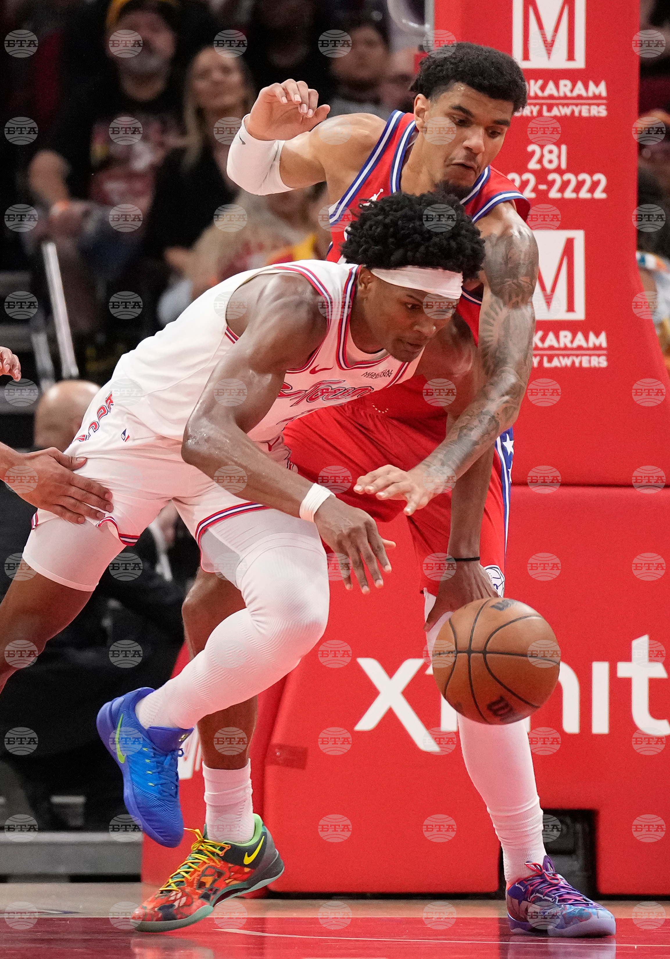 76ers Rockets Basketball