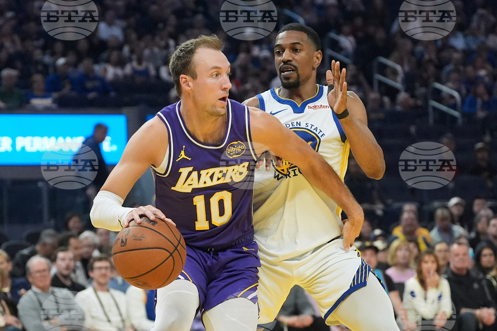 Lakers Warriors Basketball