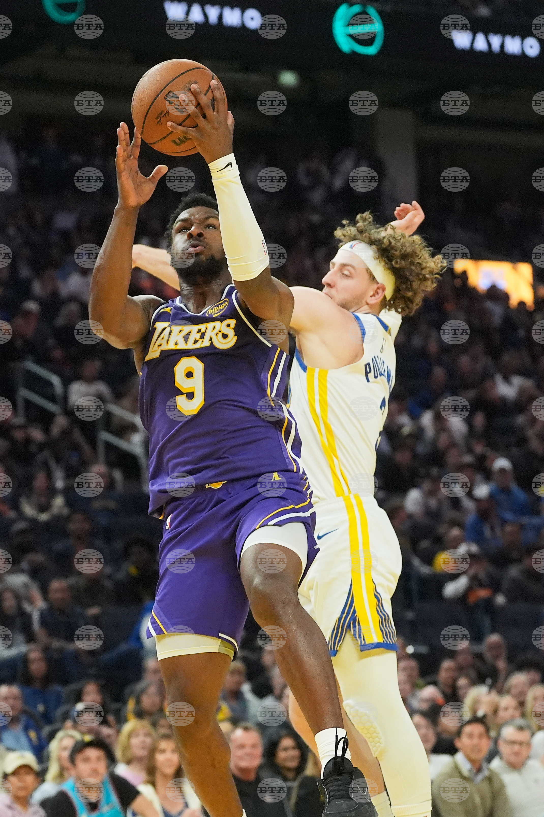 Lakers Warriors Basketball