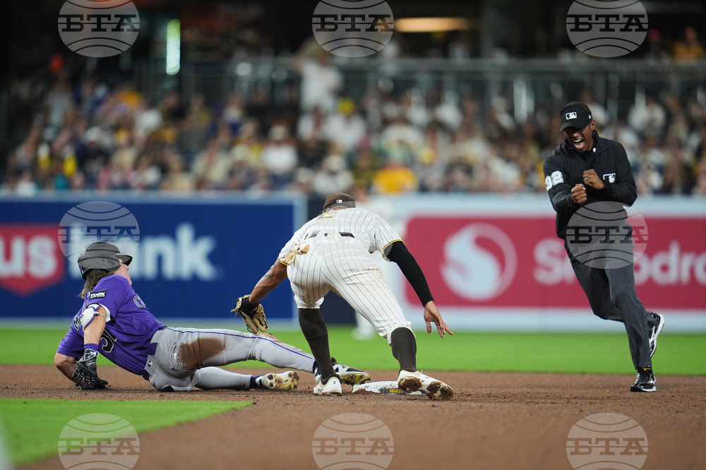 Rockies Padres Baseball